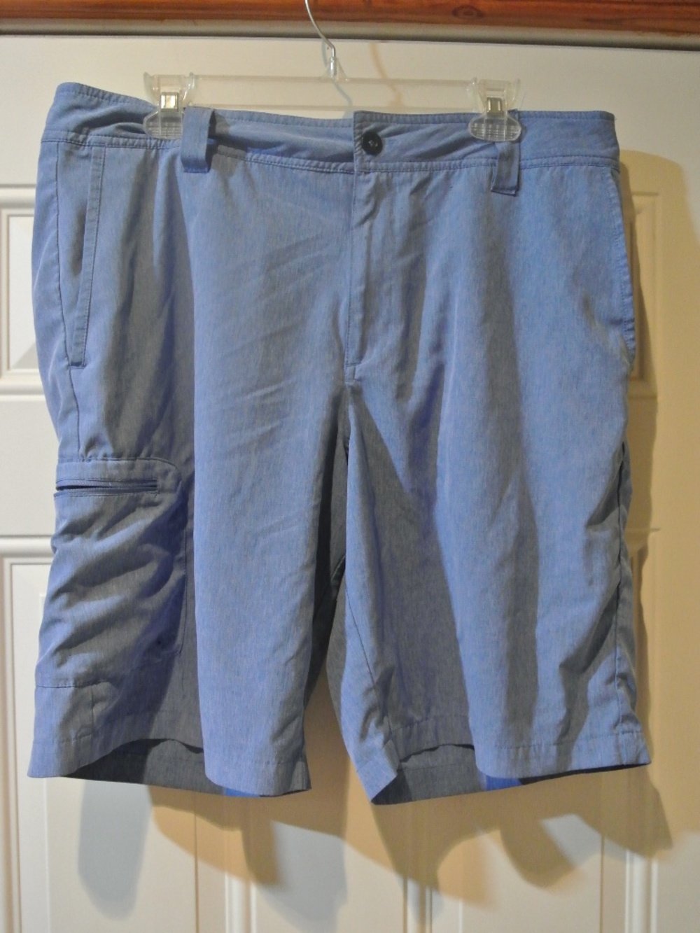 MENS SIZE 36 WAIST BLUE FISHING SHORTS